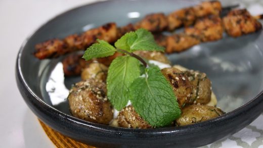Middle East inspired potatoes