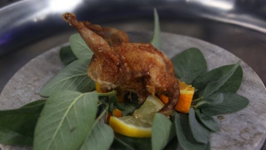 Buttermilk fried quail