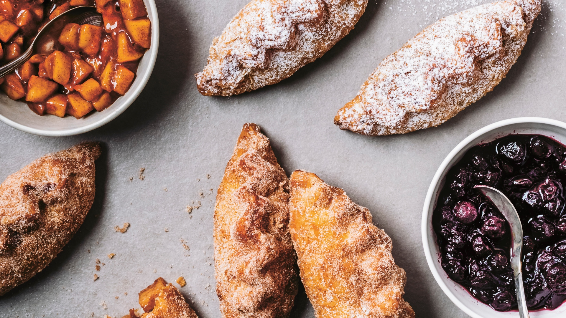 Fruit-filled hand pies