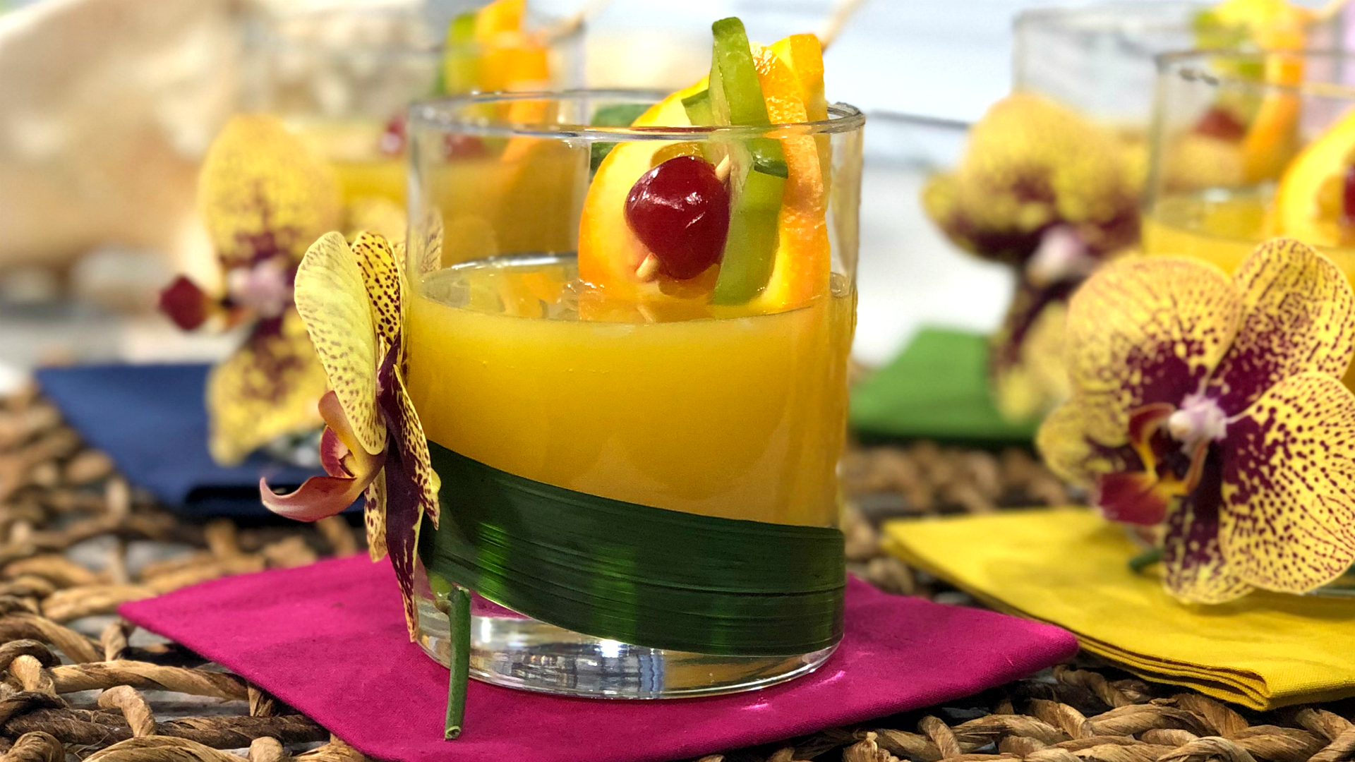 Yellow bird cocktail