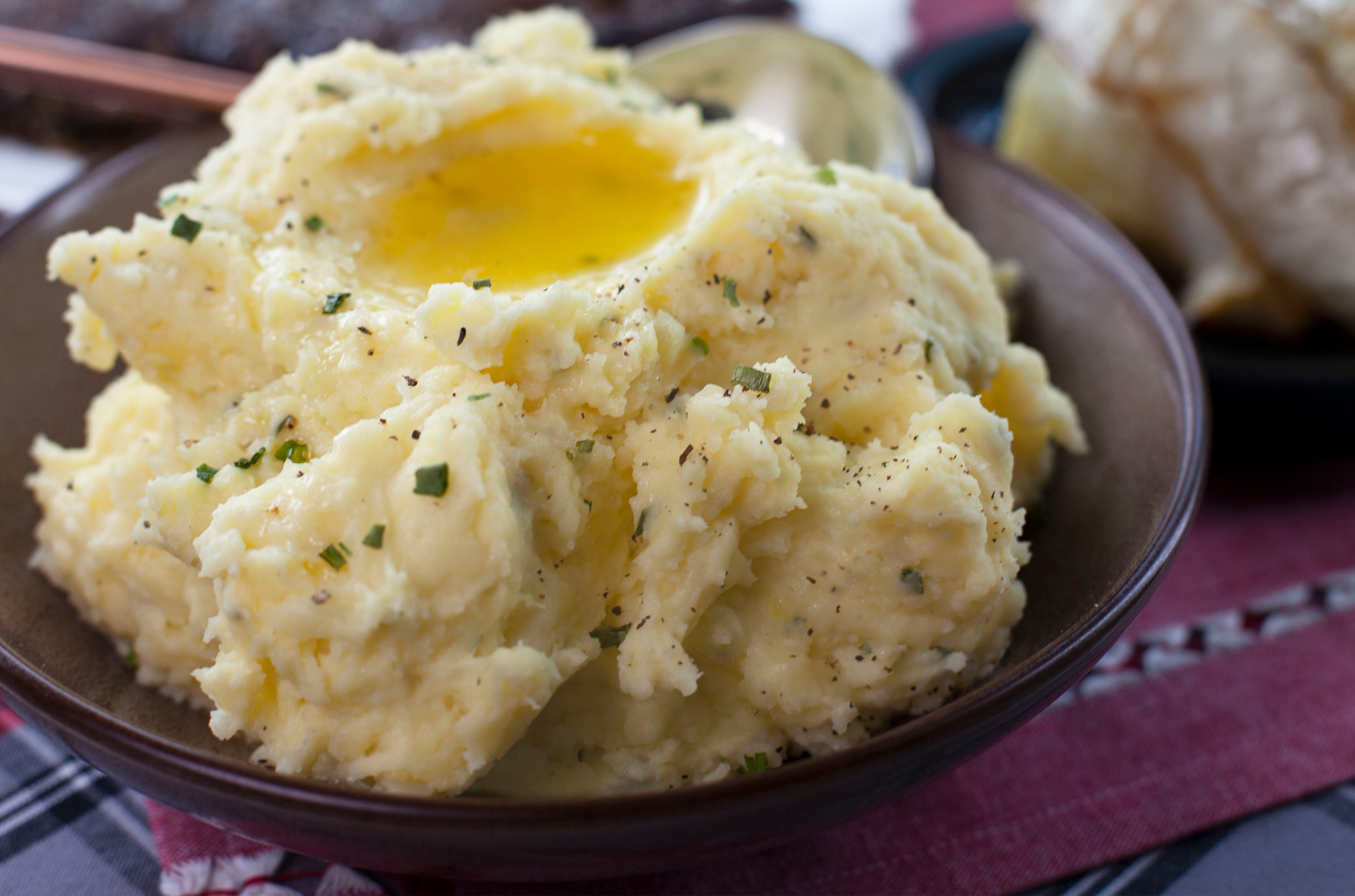 Creamy dreamy mashed spuds