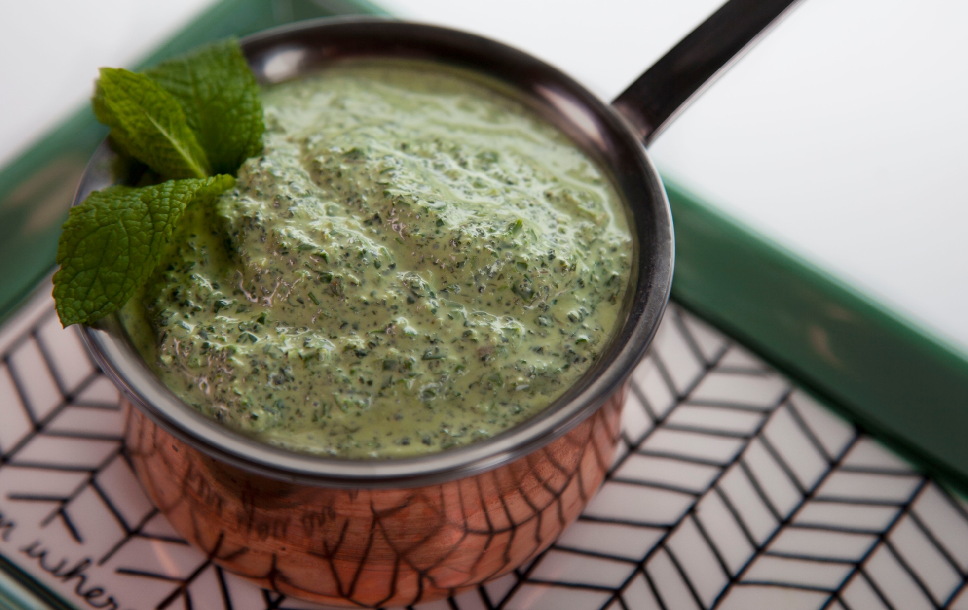 cilantro mint chutney indian