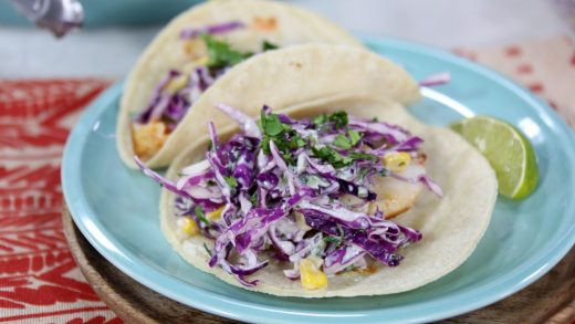 Easiest cod fish tacos ever