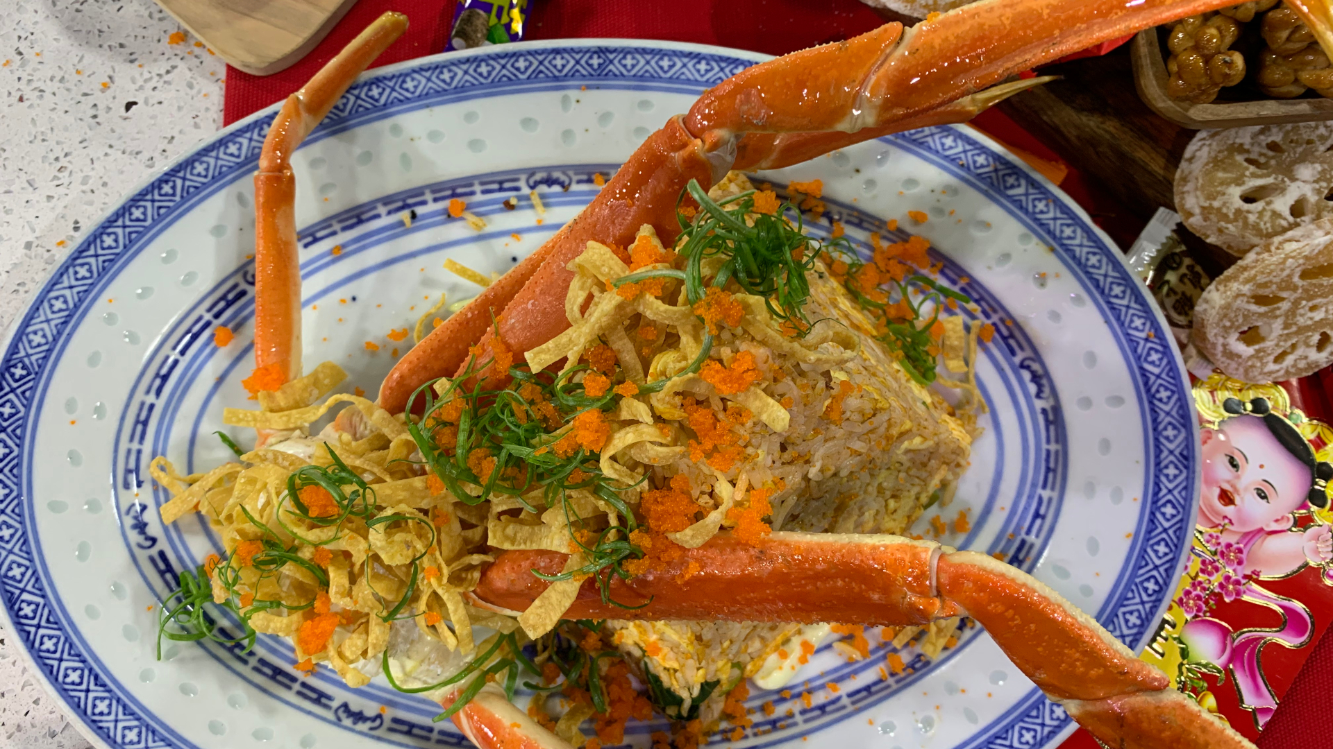 Imperial snow crab fried rice