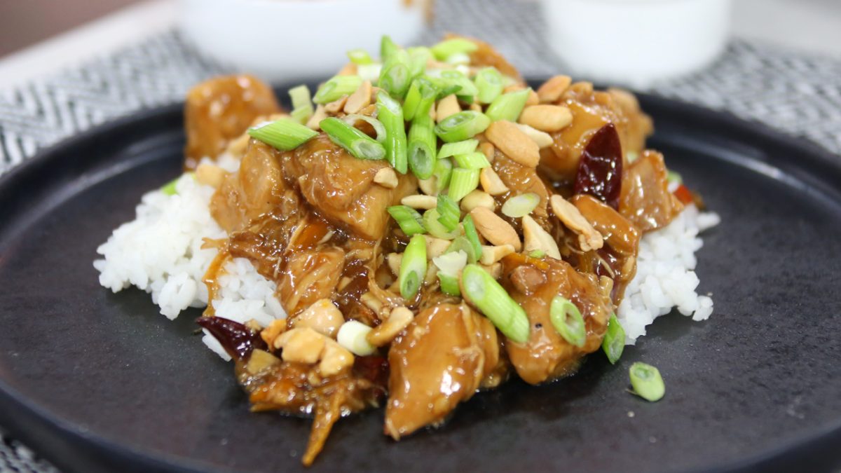 Slow cooker Kung Pao chicken