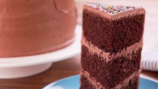 Chocolate malted cake