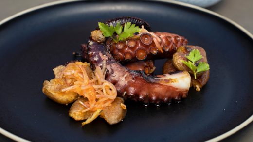 Habanero grilled octopus