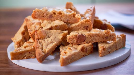 Brown butter blondies