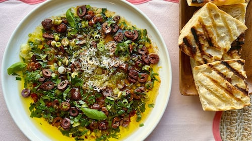 Loaded Olive Oil Dip