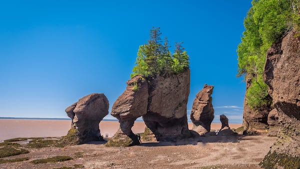 Hopewell Rocks – Bay of Fundy Flowerpot Rocks
