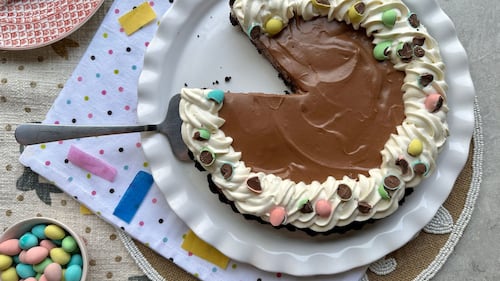 Frozen Chocolate Cream Tart
