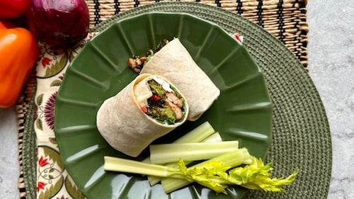 Roasted Veggie Wrap