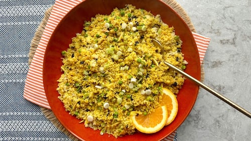 Orange-Ginger Curried Couscous Salad