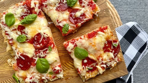 Pepperoni “Ciabizza” with Hot Honey