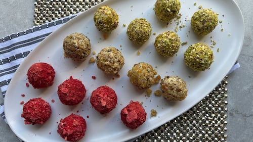 Goat Cheese Truffles - 3 Ways