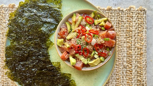 Japanese Tuna Tartare with Nori