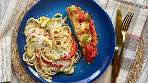 Sheet Pan Turkey Parmesan