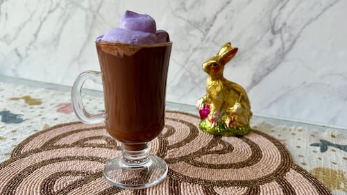 Ube Hot Chocolate