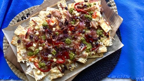 Charcuterie Board Nachos
