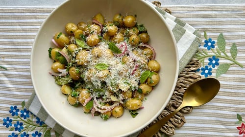 Warm Italian Potato Salad