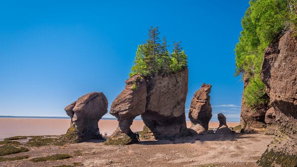 Hopewell Rocks – Bay of Fundy Flowerpot Rocks