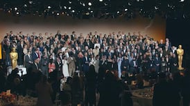 Oscar hopefuls including Jessie Buckley and Timothée Chalamet gather for luncheon and class picture