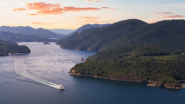 Sunshine Coast Ferry Route – Horseshoe Bay to Langdale