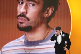 Bad Bunny wins Grammy for album of the year, a first for a Spanish-language album